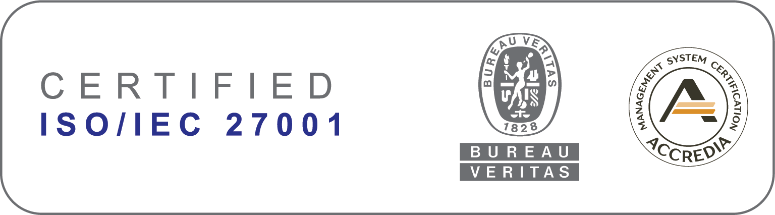 ISO/IEC 27001 certification — Bureau Veritas, ACCREDIA